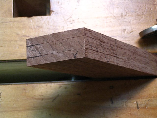 Layout For Slip Tenon Joints